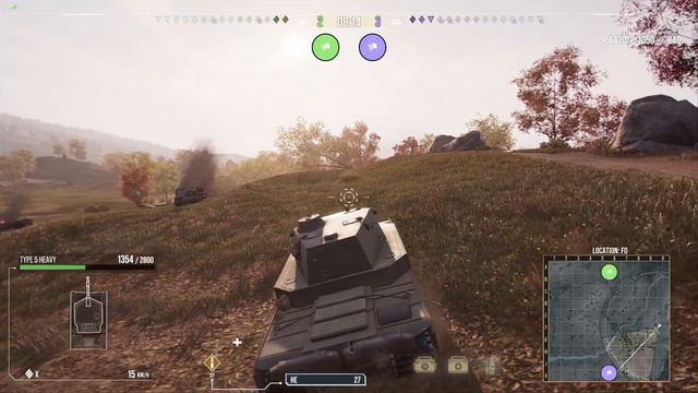World of Tanks Console (7.2) Type 5 Heavy Mastery 9.2k damage High Caliber Radley-Walters Devastato смотреть онлайн