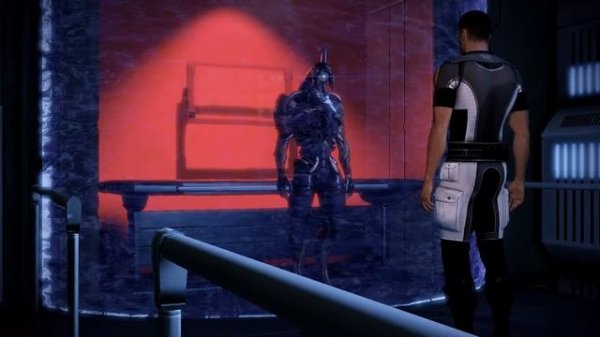 Mass Effect 2 диалог с Легионом