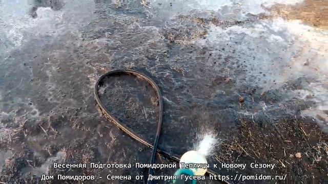 Весенняя Подготовка Помидорной Теплицы к Новому Сезону Выращивания Томатов. Чистая Теплица. смотреть онлайн
