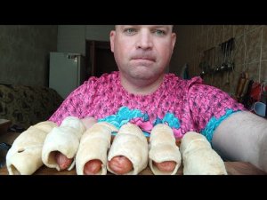 МУКБАНГ СОСИСКИ в тесте/ОБЖОР  Воскресный