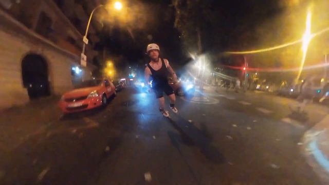 Inline Skating Barcelona, Arc de Triomf, Night skate, Episode 4, Oxelo MF500 with Rockin' Frames смотреть онлайн