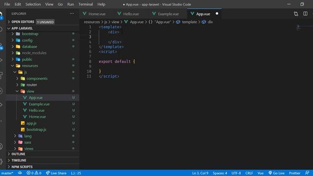 SPA Laravel com Vue Js (Usando Vue Router) - Aula 01 смотреть онлайн