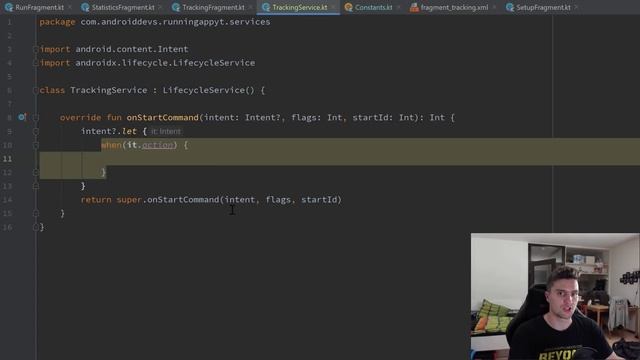 Tracking Service Basic Setup - MVVM Running Tracker App - Part 11 смотреть онлайн
