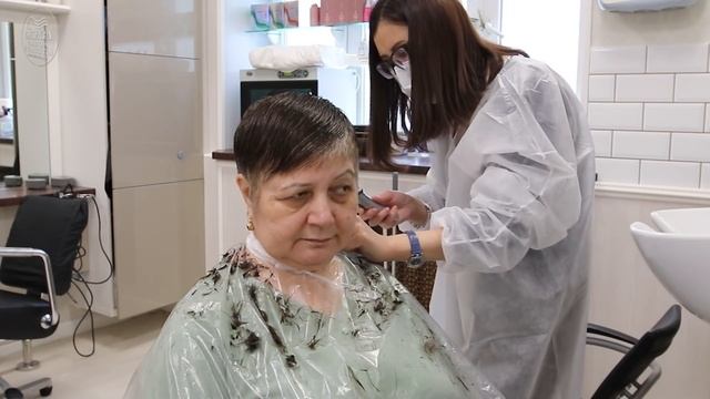Стрижка для женщины 60 лет на короткие волосы смотреть онлайн