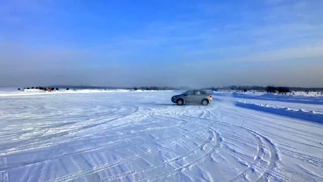 Renault Koleos на льду