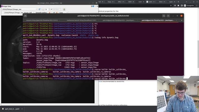 Visual-Inertial Sensor Calibration -- Live OpenVINS State Estimation Demo смотреть онлайн