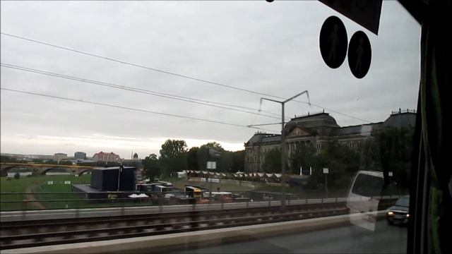 Отпуск в Германи. Едем на автобусе из Дрездена в Берлин. смотреть онлайн