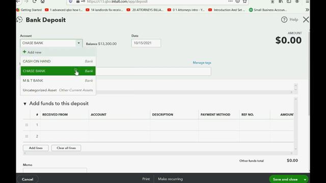 QuickBooks Online Home Finance Depsoit Paycheck Withholdings Deductions From Salary Wages смотреть онлайн