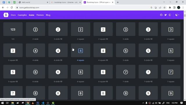 how to use bootstrap icon in html css project | CSS tutorial in Hindi Urdu смотреть онлайн