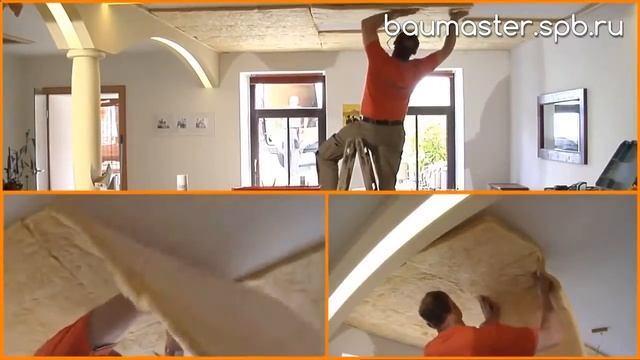 Натяжные потолки Шумоизоляция натяжных потолков смотреть онлайн