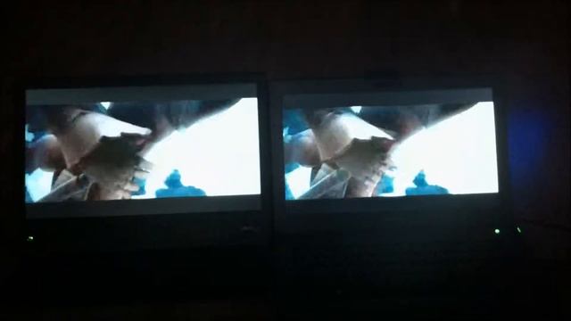 Toshiba mobiler Monitor 14" - Testvideo Raum abgedunkelt смотреть онлайн