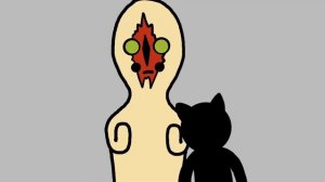 Cartoon Cat VS SCP-173 (FlipaClip Animation)