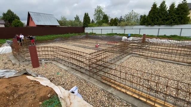 Устройство фундамента мелкозаглубленная лента с полами по грунту Утепленный Финский Фундамент(УФФ смотреть онлайн