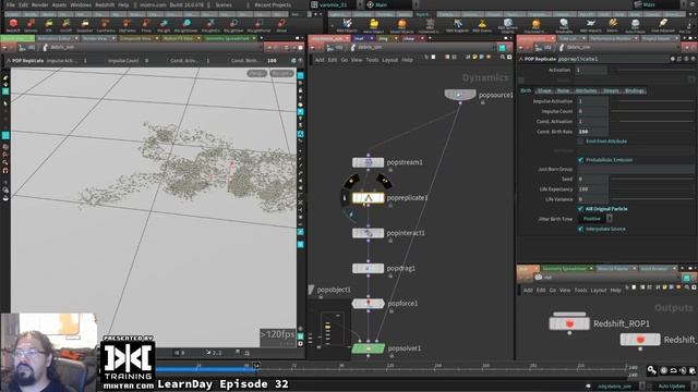 LearnDay Episode 32: Breaking a Glass, Copy to points, Debris and Redshift Sampling смотреть онлайн