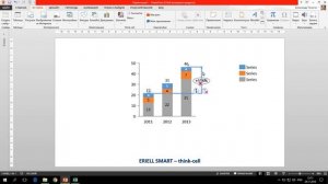 Работа с think-cell. Гистограмма. Часть 1