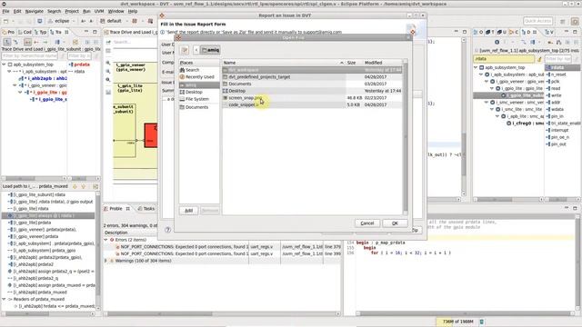 How to Report an Issue in the DVT Eclipse IDE смотреть онлайн