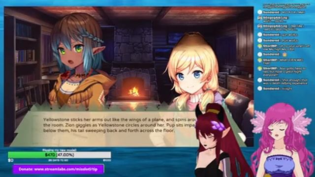 Nature Goddesses VTubers Play National Park Girls! смотреть онлайн
