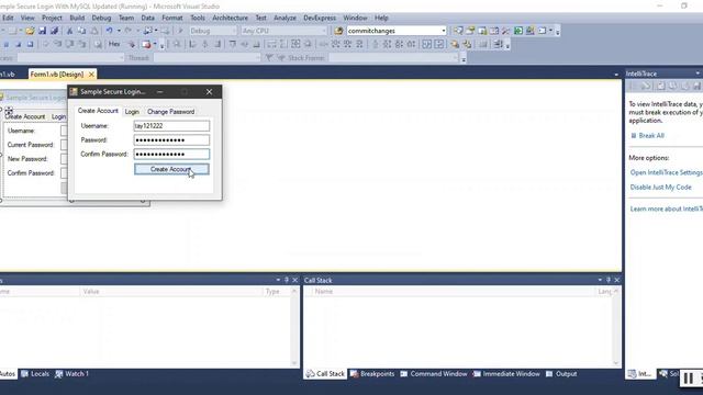 VB Net How to hash, salt and pepper passwords for mysql database | Sample secure login with mysql смотреть онлайн
