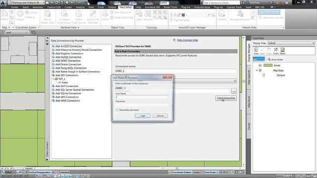 AutoCAD Map 3D 2014: ODBC Connections смотреть онлайн