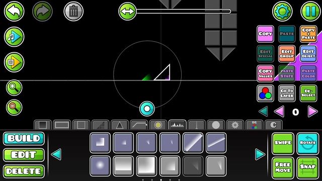 ДЕКОРЮ ЛВЛ В Geometry Dash (очень плохая идея) 1 ЧАСТЬ смотреть онлайн