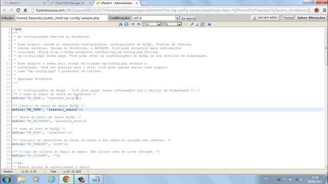 Configurar dados do banco de dados no arquivo wp-config do Wordpress смотреть онлайн