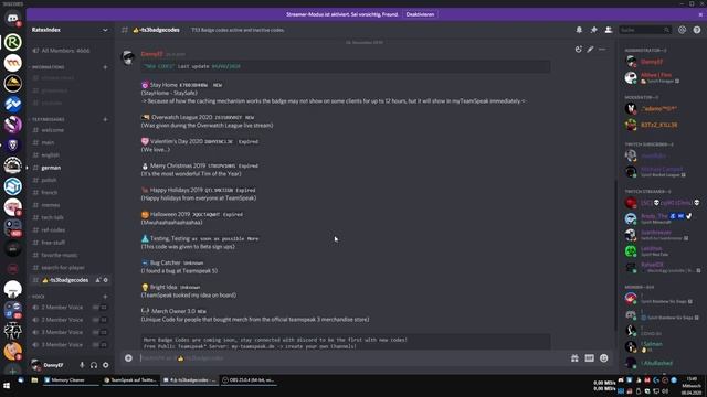 Teamspeak 3 Badge Stay Home. Stay Safe. - NEW смотреть онлайн