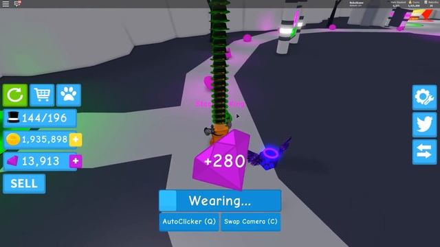 СИМУЛЯТОР ШАПКИ! КУПИЛ ПИТОМЦА ЗА 1000 РОБУКСОВ! Roblox Simulator смотреть онлайн