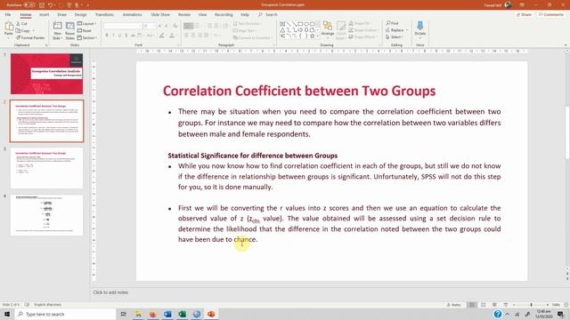 Group wise Correlation Analysis - Compare Correlation between Groups смотреть онлайн