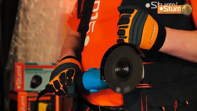 Угловая шлифовальная машина Sturm AG9514P (Профи) смотреть онлайн