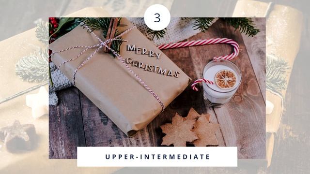 ENGLISH DICTATION 3. Christmas jokes. Upper-Intermediate. смотреть онлайн