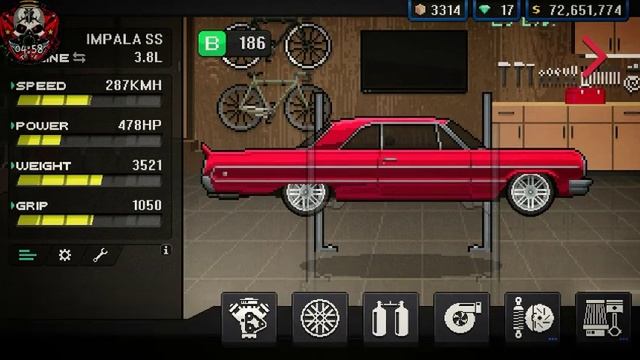 Pixel car ricer #5 Chevrolet impala lowrider смотреть онлайн