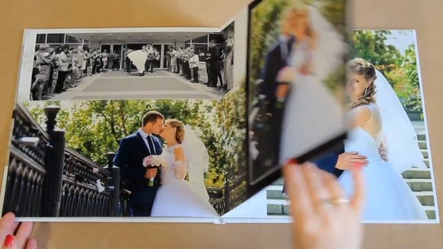 Свадебная фотокнига Максима и Даши смотреть онлайн