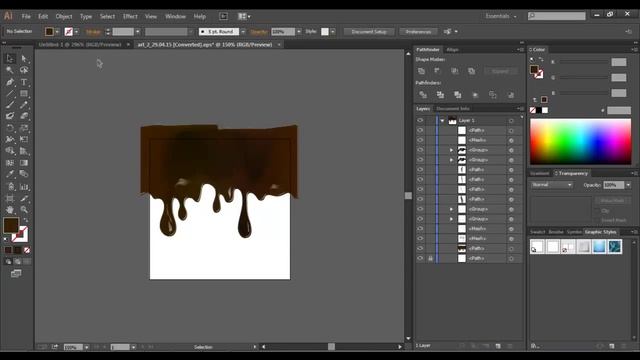 How to draw in Adobe illustrator / Как рисовать векторную графику / Уроки смотреть онлайн