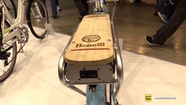 2015 Benelli Classica Light 24 Electric Bike - Walkaround - 2014 EICMA Milan Moto Show