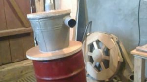 Самодельный стружкоотсос-циклон для мастерской