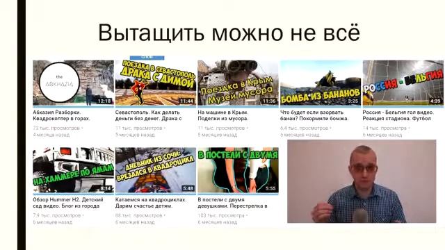 Школа Ютуб. Вирусная органика. Анализ смотреть онлайн