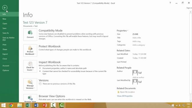 Excel : Closing the Current Workbook (Ctrl + F4) смотреть онлайн