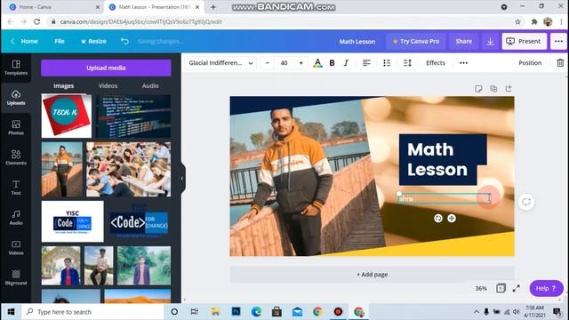 Presentation Tutorial: How To Make a Presentation in Canva (FREE & EASY) within 5-10 mintues?? смотреть онлайн