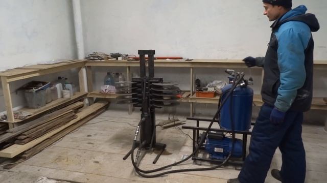 Формировка лопастей винтовых свай 76-180 мм, 5.5 кВт , 220V смотреть онлайн