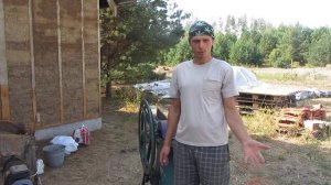 Замешивание самана