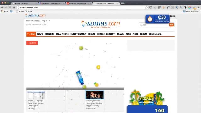 Danone Mizone CoCoPina Blaster смотреть онлайн