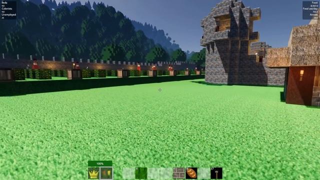 THE GATEHOUSE & MAZE! - Colony Survival Gameplay [Ep 7] - Kingdom Building! смотреть онлайн