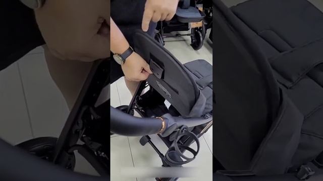 Как одеть ткань и корзину на коляске Carrello Unico смотреть онлайн