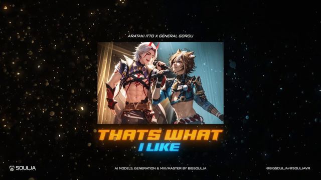 Arataki Itto x General Gorou (Genshin Impact) - That's What I Like (Bruno Mars Cover) смотреть онлайн
