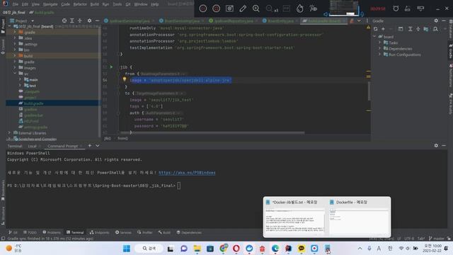 율곡선생 11강 Gradle Plugin Jib을 이용한 Docker 빌드 및 Push, Docker 이미지 Pull 및 컨테이너 실행 смотреть онлайн