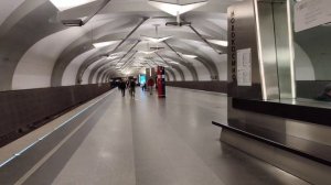 Новокосино метро - прекрасная станция, со своим лицом и с выходами в Москву и Реутов #metro #moscow