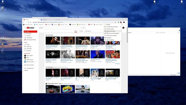 Tampermonkey Script - Classic Youtube 'Look'