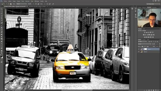 Tutoriel Photoshop [ CS5/CS6/CC ] Masque De Fusion FR смотреть онлайн