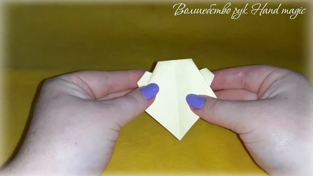 Оригами из бумаги для детей и взрослых. Собираем мишку/ Origami bear смотреть онлайн