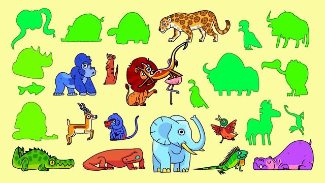 Animal ABC | Learn The Alphabet For Kids With Cartoon Animals | ABCD |  Club Baboo